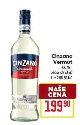 Billa Cinzano Vermut nabídka