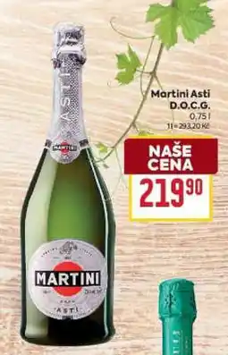 Billa Martini Asti D.O.C.G nabídka