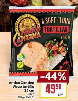 Billa Antica Cantina Wrap tortilla 25 cm nabídka
