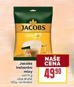 Billa Jacobs Instantní mixy nabídka