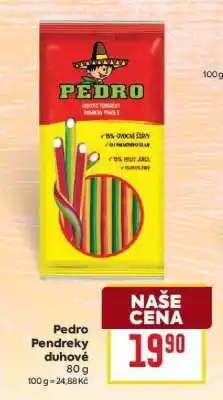 Billa Pedro Pendreky duhové nabídka