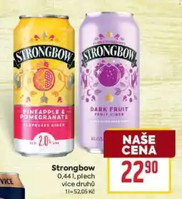 Billa Strongbow nabídka