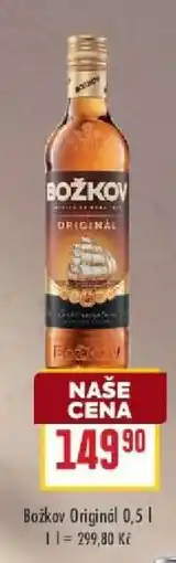 Billa Božkov Originál 0,5 l nabídka