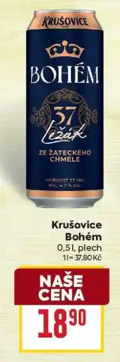 Billa Krušovice Bohém nabídka