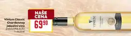 Billa Vinium Classic Chardonnay jakostní víno nabídka