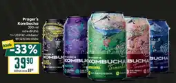 Billa PRAGER'S Kombucha nabídka