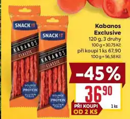 Billa Kabanos exclusive nabídka