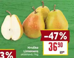 Billa Hruška Limonera nabídka