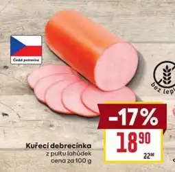 Billa Kuřecí debrecínka nabídka