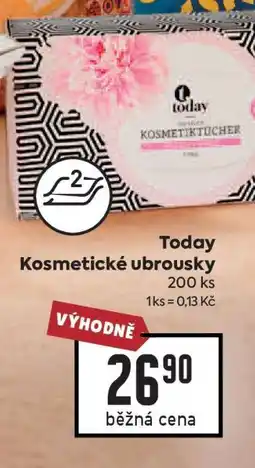 Billa Today Kosmetické ubrousky nabídka