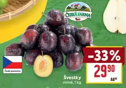 Billa Švestky nabídka