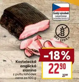 Billa Kostelecká anglická slanina nabídka