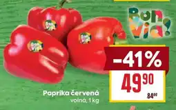 Billa Paprika červená nabídka