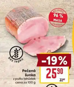 Billa Pečená šunka nabídka