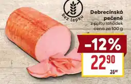 Billa Debrecínská pečeně nabídka