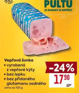 Billa Vepřová šunka nabídka