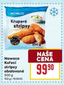 Billa Nowaco Kuřecí stripsy obalované nabídka