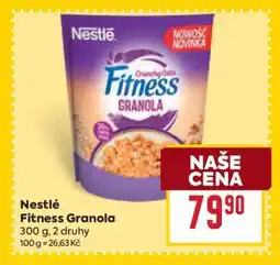 Billa Nestlé Fitness granola nabídka