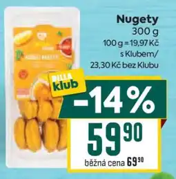 Billa Nuggety nabídka