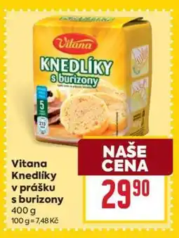 Billa Vitana Knedlíky v prášku s burizony nabídka
