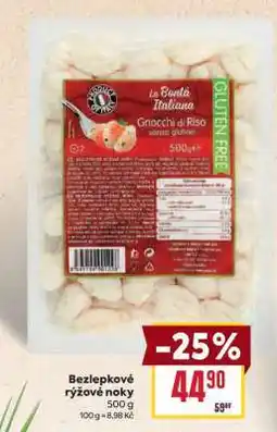 Billa Bezlepkové rýžové noky nabídka