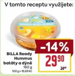 Billa BILLA Ready Hummus batáty a dýně nabídka
