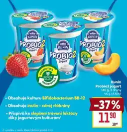 Billa Kunín Probio2 Jogurt nabídka