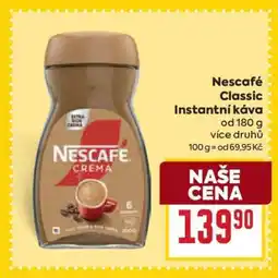 Billa NESCAFÉ CLASSIC Instantní káva nabídka