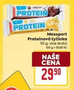 Billa Maxsport Proteinová tyčinka nabídka