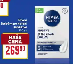Billa Nivea Balzám po holení sensitive nabídka