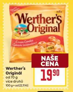 Billa Werther's Original nabídka
