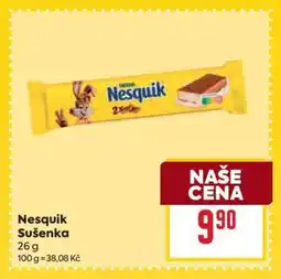 Billa Nesquik Sušenka nabídka