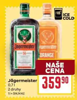 Billa Jägermeister nabídka