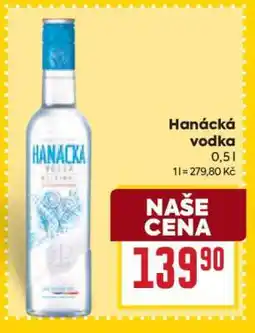 Billa Hanácká Vodka nabídka