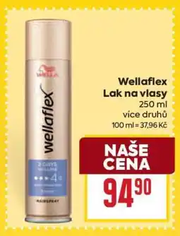 Billa Wellaflex lak na vlasy nabídka