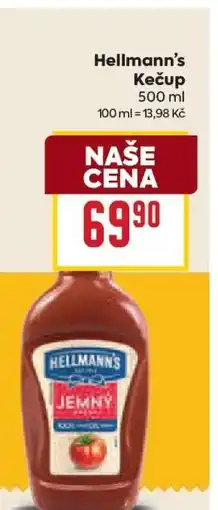 Billa Hellmann’s kečup nabídka