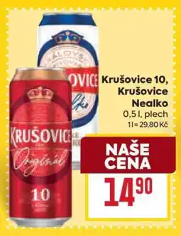 Billa Krušovice 10, Krušovice Nealko nabídka