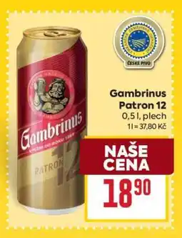 Billa Gambrinus Patron 12 nabídka