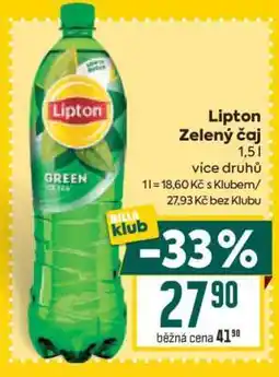 Billa Lipton Zelený čaj nabídka
