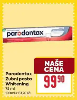 Billa Parodontax Zubní pasta Whitening nabídka