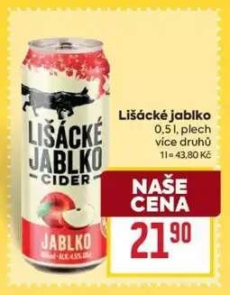 Billa Lišácké jablko nabídka