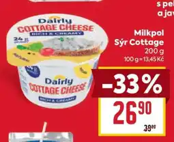 Billa Milkpol Sýr Cottage nabídka