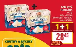 Billa Král Sýrů Hermelín nabídka