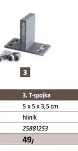 Bauhaus T-spojka nabídka