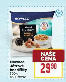 Billa Nowaco Játrové knedlíčky nabídka