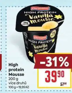 Billa High protein Mousse nabídka