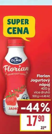 Billa Florian Jogurtový nápoj nabídka