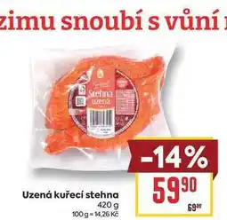 Billa Uzená kuřecí stehna nabídka
