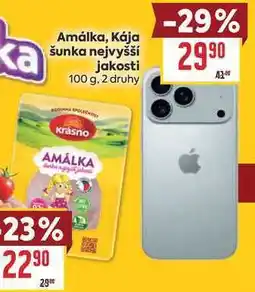 Billa Amálka, Kája šunka nejvyšší jakosti nabídka