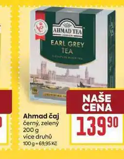 Billa Ahmad čaj černý, zelený nabídka